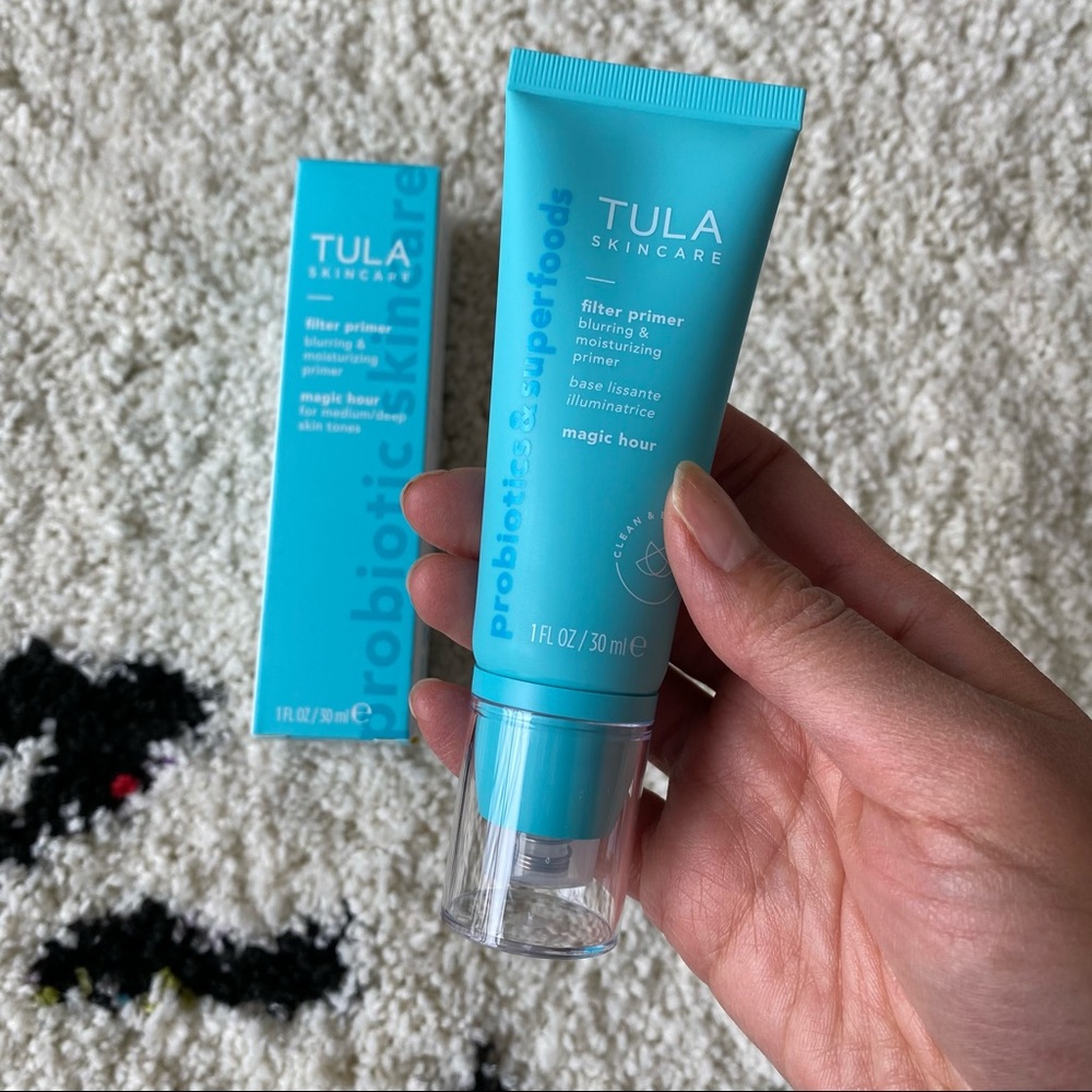 TULA filter primer Shade Magic Hour